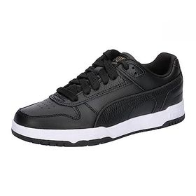 Puma RBD Game Low Sneakers Youth Black Team Gold Uniseks Çocuk Spor Ayakkabı