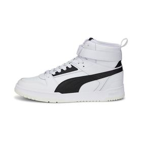 Puma RBD Game Low Sneakers Youth White Black Team Gold Uniseks Spor Ayakkabı