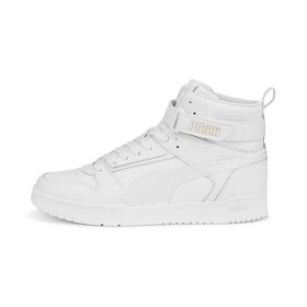 Puma RBD Game Sneakers White Black Team Gold Unisex Yetişkin Spor Ayakkabı
