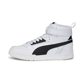 Puma RBD Game Sneakers White Black Team Gold Unisex Yetişkin Spor Ayakkabı