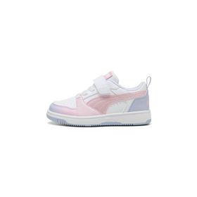 Puma Rbnd V6 Lo Blurry Dreams A+PS White-Rose Mauve-Cool Weather Kız Çocuk Günlük Spor Ayakkabı