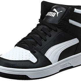 Puma Rebound Layup Black White Erkek Ayakkabı