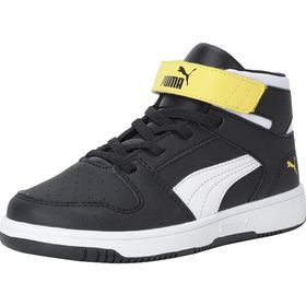 Puma Rebound Layup Sl V PS Black White Dandelion Çocuk Spor Ayakkabı
