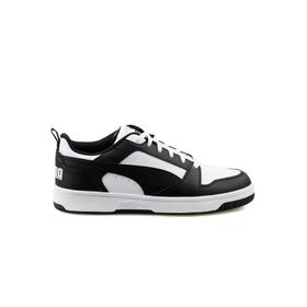 Puma Rebound V6 Low 392328 Beyaz Kırmızı Siyah Erkek Spor Ayakkabı