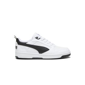 Puma Rebound V6 Low 392328 Beyaz Kırmızı Siyah Erkek Spor Ayakkabı