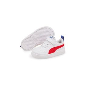 Puma Rickie Ac Inf Beyaz-Kırmızı Çocuk Spor Ayakkabı