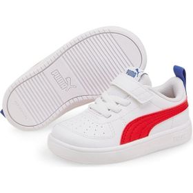 Puma Rickie Ac Inf Beyaz-Kırmızı Çocuk Spor Ayakkabı