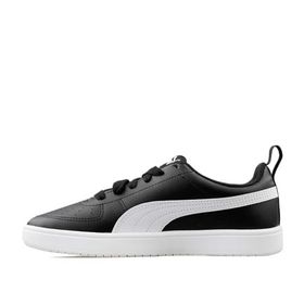 Puma Rickie Youth Trainers Black White Çocuk Spor Ayakkabı