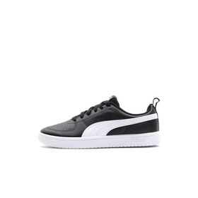 Puma Rickie Youth Trainers Black White Çocuk Spor Ayakkabı
