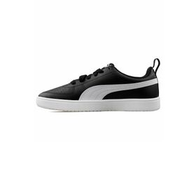 Puma Rickie Youth Trainers Black White Çocuk Spor Ayakkabı