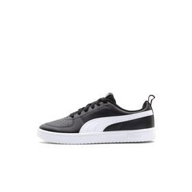 Puma Rickie Youth Trainers Black White Çocuk Spor Ayakkabı