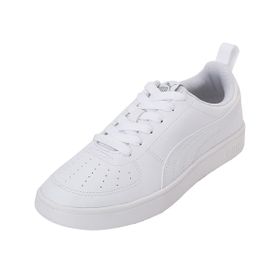 Puma Rickie Youth Trainers White-Glacier Gray Çocuk Spor Ayakkabı