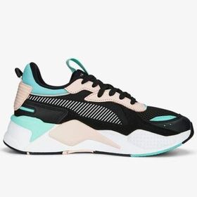 Puma RS-X Reinvention Women Black Leather Sneaker Siyah Hakiki Deri Günlük Kadın Spor Ayakkabı