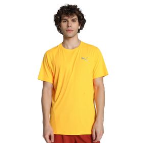 Puma Run Favorite Sarı Erkek T-shirt