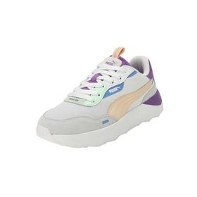 Puma Runtamed Silver Mist Cashew White Ultraviolet Blue Skies Platform Kadın Spor Ayakkabı