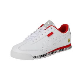 Puma Scuderia Ferrari Roma Via Perforated Beyaz Erkek Spor Ayakkabı