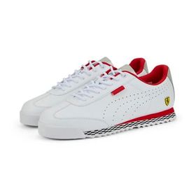 Puma Scuderia Ferrari Roma Via Perforated Beyaz Erkek Spor Ayakkabı