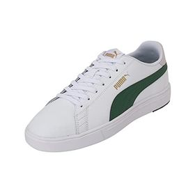 Puma Serve Pro Lite Trainers Black White Deep Forest Team Gold Uniseks Spor Ayakkabı