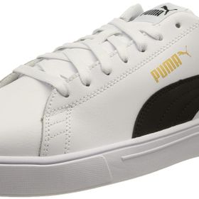Puma Serve Pro Lite Trainers Black White Team Gold Uniseks Spor Ayakkabı