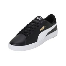 Puma Serve Pro Lite Trainers Black White Team Gold Uniseks Spor Ayakkabı
