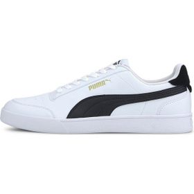 Puma Shuffle Beyaz-Siyah Erkek Sneaker Ayakkabı