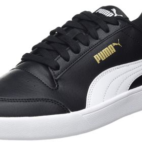 Puma Shuffle Black White Team Gold Unisex Spor Ayakkabı