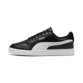Puma Shuffle Black White Team Gold Unisex Spor Ayakkabı