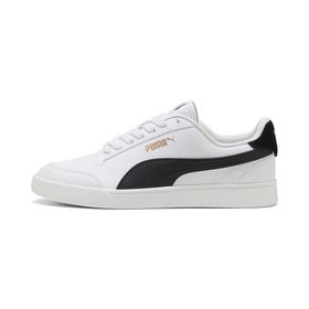 Puma Shuffle Black White Team Gold Unisex Spor Ayakkabı