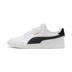 Puma Shuffle Black White Team Gold Unisex Spor Ayakkabı