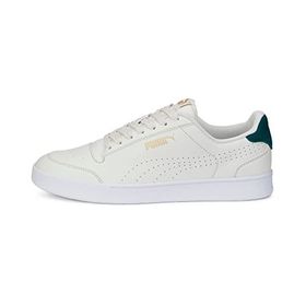 Puma Shuffle Perforated Vaporous Gray Varsity Green Team Gold Kadın Ayakkabı