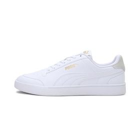 Puma Shuffle White White Gold Unisex Spor Ayakkabı