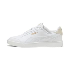 Puma Shuffle White White Gold Unisex Spor Ayakkabı