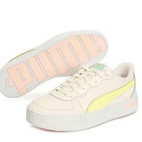 Puma Skye 37476409 B-235 Krem Kadın Spor Ayakkabı