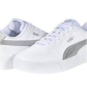 Puma Skye Clean Beyaz Gümüş Kadın Spor Ayakkabı