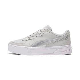 Puma Skye Gri Eflatun Gümüş Kadın Sneaker Spor Ayakkabı