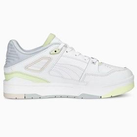 Puma Slipstream Women White Green Leather Beyaz Yeşil Hakiki Deri Günlük Kadın Spor Ayakkabı