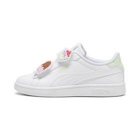 Puma Smash 3.0 Badges V PS-Puma White-Green Illusion Low Kadın Bot