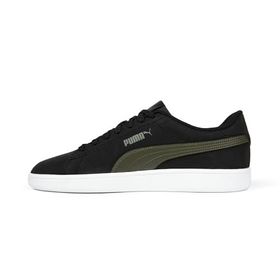 Puma Smash 3.0 Buck Black Dark Olive Unisex Spor Ayakkabısı