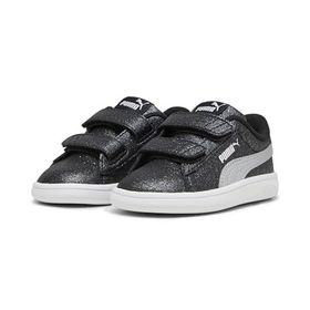 Puma Smash 3.0 Glit Glam V In-Puma Black-Puma Silver-Puma White Low Kadın Bot