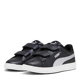 Puma Smash 3.0 Gliz Glam V PS-Puma Black-Puma Silver-Puma White Low Kadın Bot