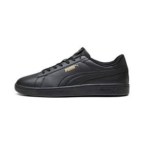 Puma Smash 3.0 L Black Gold Black Uniseks Spor Ayakkabı