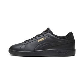 Puma Smash 3.0 L Black Gold Black Yetişkin Unisex Spor Ayakkabı