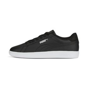 Puma Smash 3.0 L Black White Erkek Spor Ayakkabı