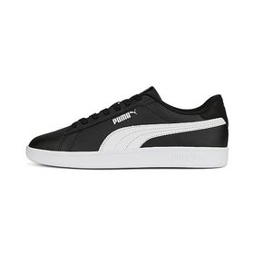 Puma Smash 3.0 L Black White Uniseks Spor Ayakkabı