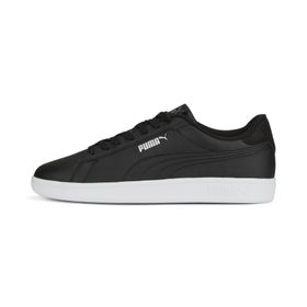 Puma Smash 3.0 L Black White Yetişkin Unisex Spor Ayakkabı