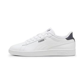 Puma Smash 3.0 L White Galactic Gray Uniseks Spor Ayakkabı