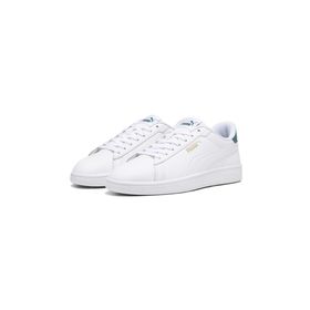 Puma Smash 3.0 L White Malachite Gold Uniseks Spor Ayakkabı