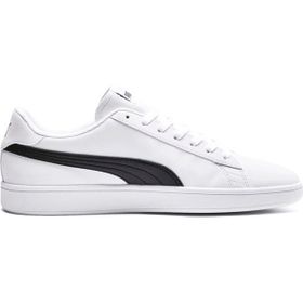 Puma Smash Buck Beyaz Siyah Erkek Sneaker