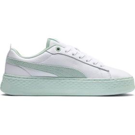 Puma Smash Platform Beyaz Kadın Sneaker