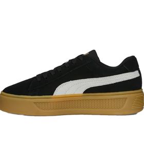 Puma Smash Platform V3 Sd 39194202 Siyah Süet Platform Kadın Günlük Ayakkabı